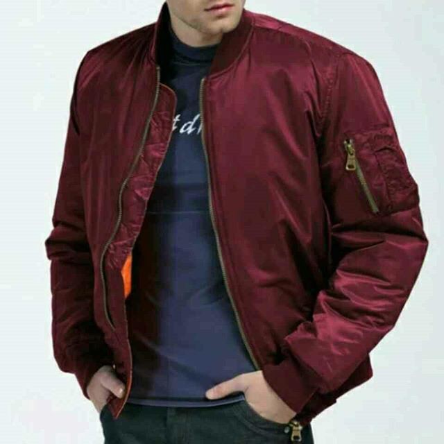 Jaket Bomber Murah Grosir Jokowi Wanita Pilot Pria Zara Couple Polos Alan Walker Jaket Pria O8J6