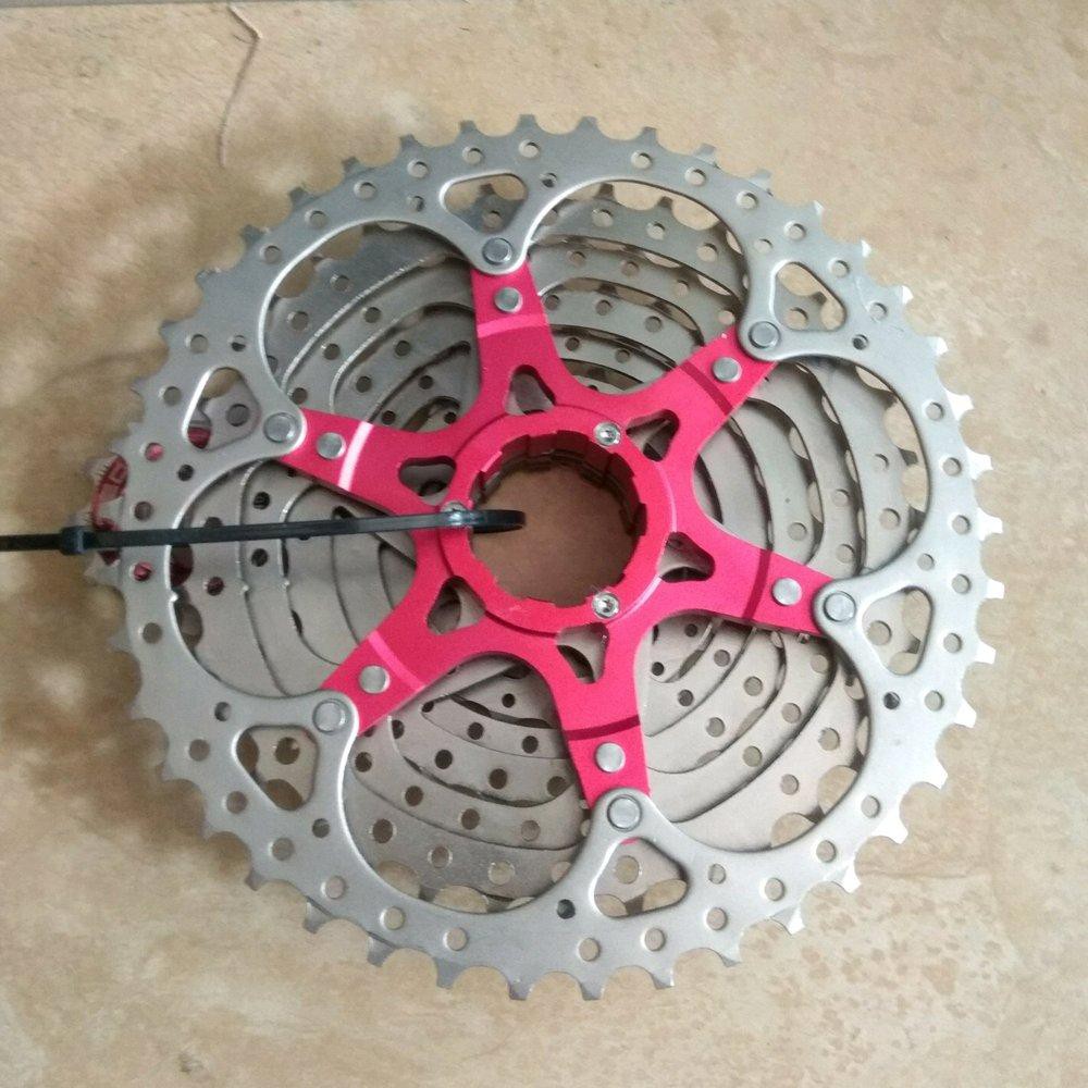 FADA -  SPROKET SPROCKET 9 SPEED RASA 11 SPEED 11T - 42T MERK DECAF NOT MEGARANGE