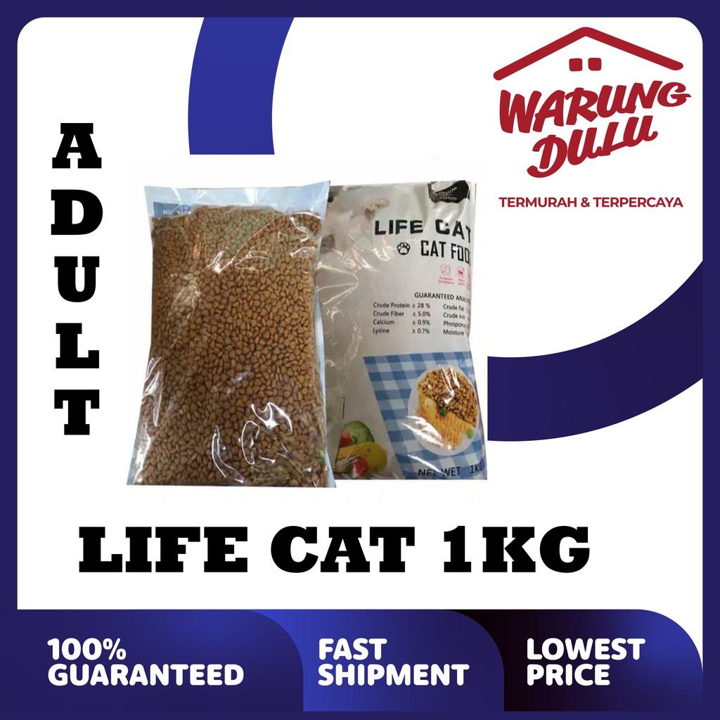 LIFE CAT PREMIUM CAT FOOD 1KG