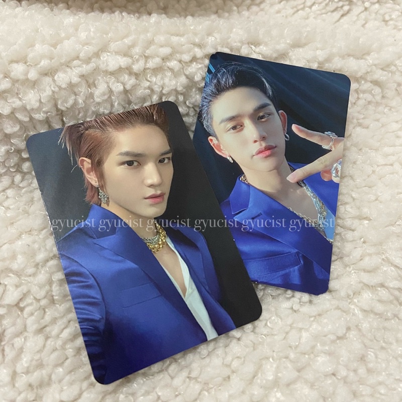 (BACA DESC) photocard pc taeyong & lucas nct yearbook collecting book kolbuk 2020