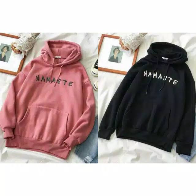 JNY.Co Sweater Hoodie NAMASTE fit L - fit XL