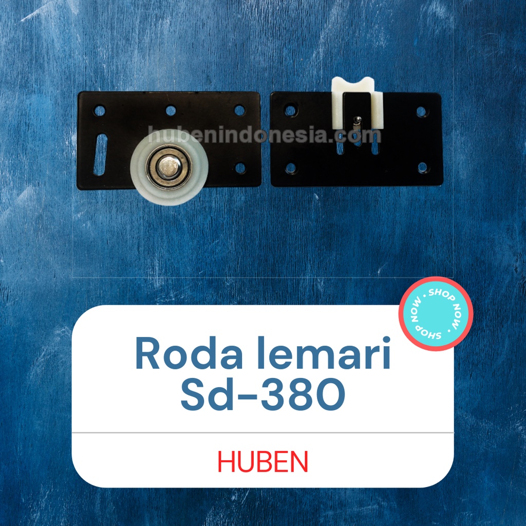 (Huben) Roda Lemari Sliding Roda Pintu Lemari SD 380
