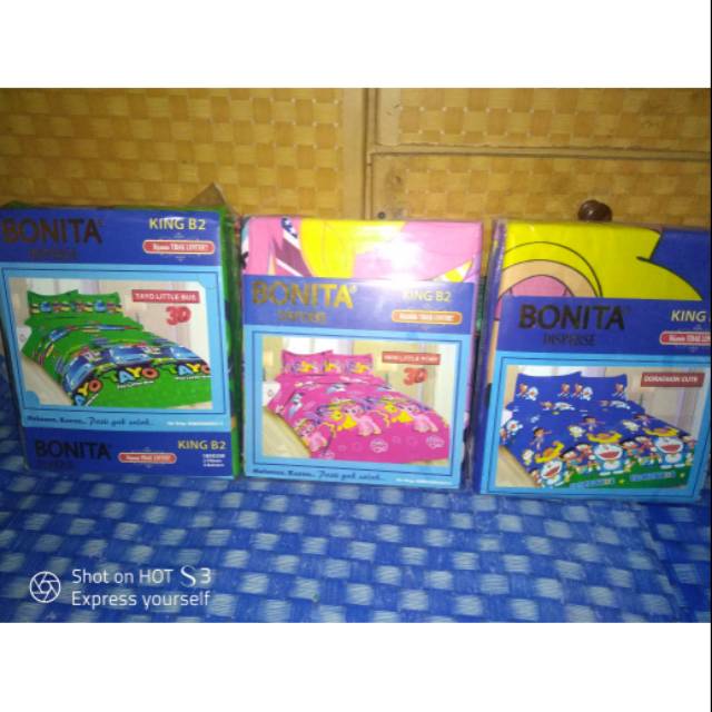 Sprei bonita karakter