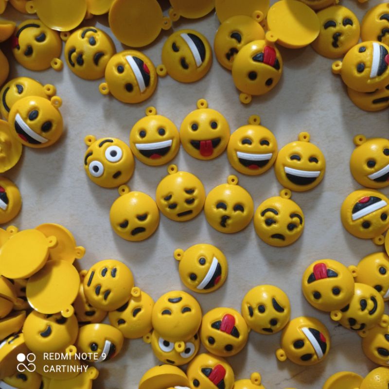 bandul emoticon 3D per gros 144pc#cartinhy