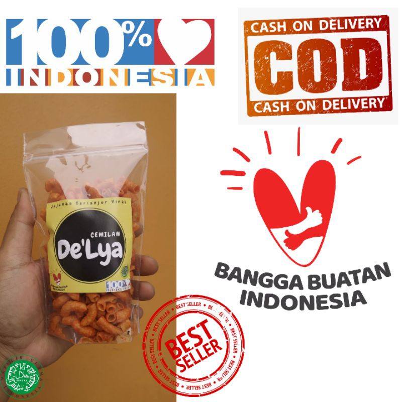 

Makaroni Nasi Goreng Pedas De'Lya 60 g