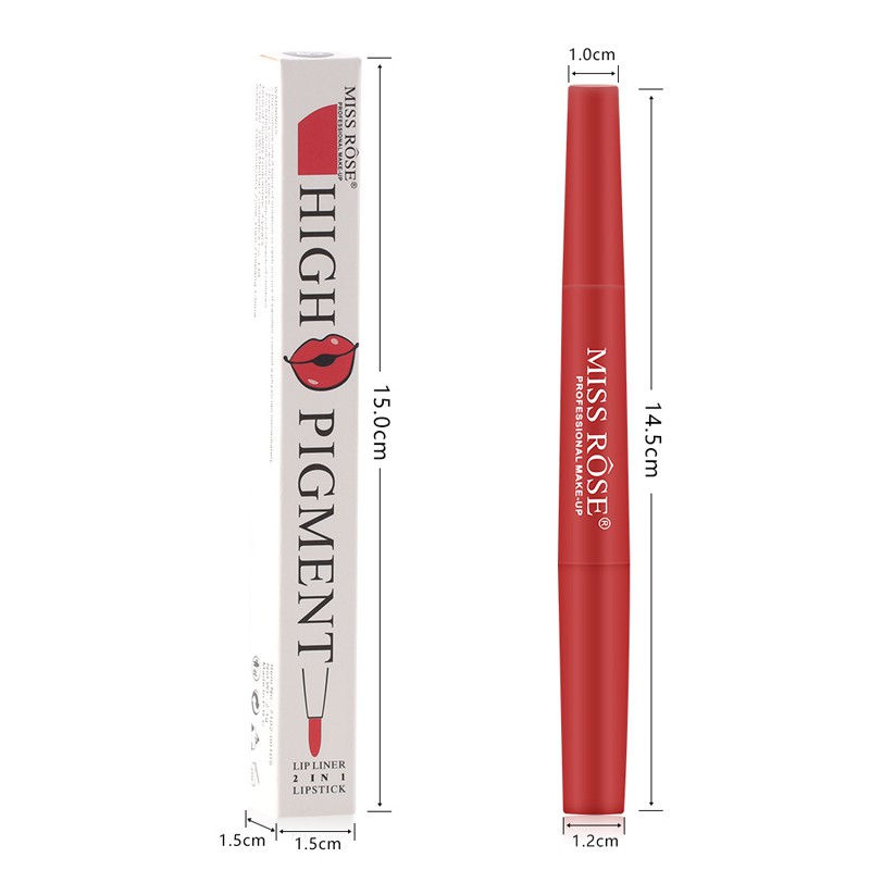 Miss Rose Lipstick + Lip Liner-1