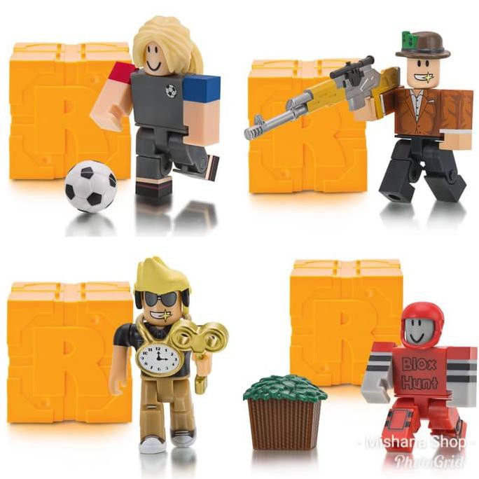 Roblox Action Figure Surprise Mystery Box Gold Blind Bag Series - new roblox mystery figures series 5 action gold yellow blind box