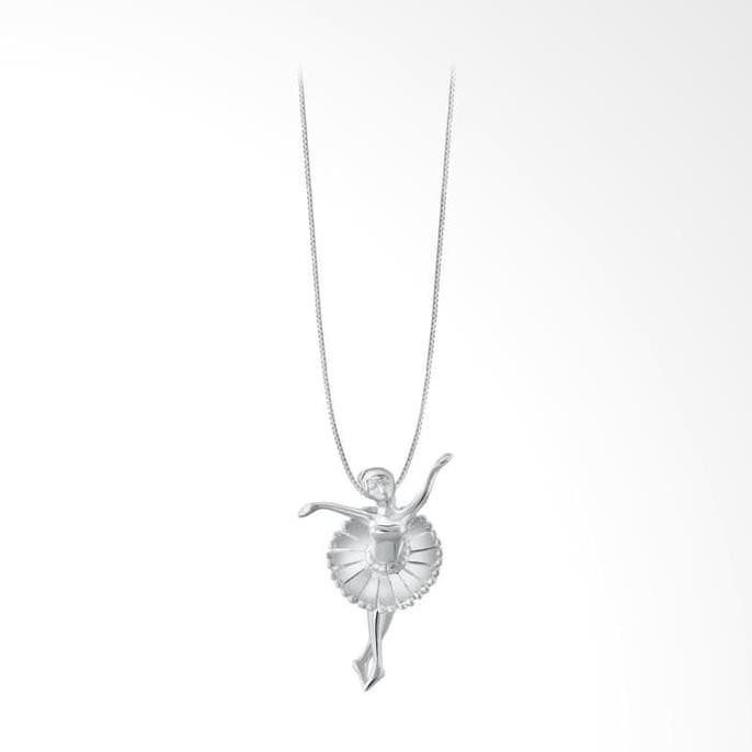 Frank And Co Ballerina 4 Pendant Necklace - Putih