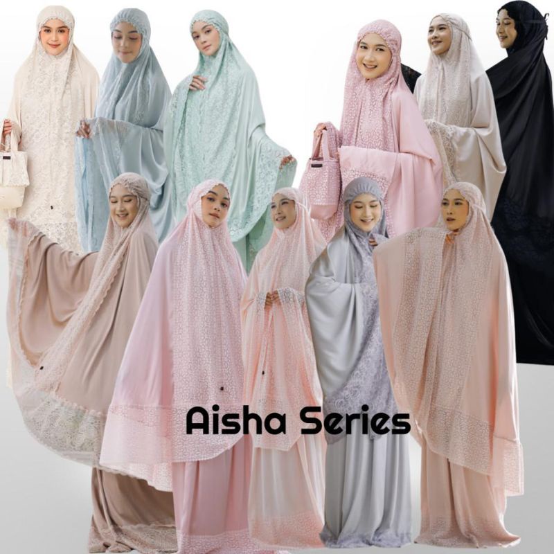 [MOSCHA] Mukena Aisha Armani Silk