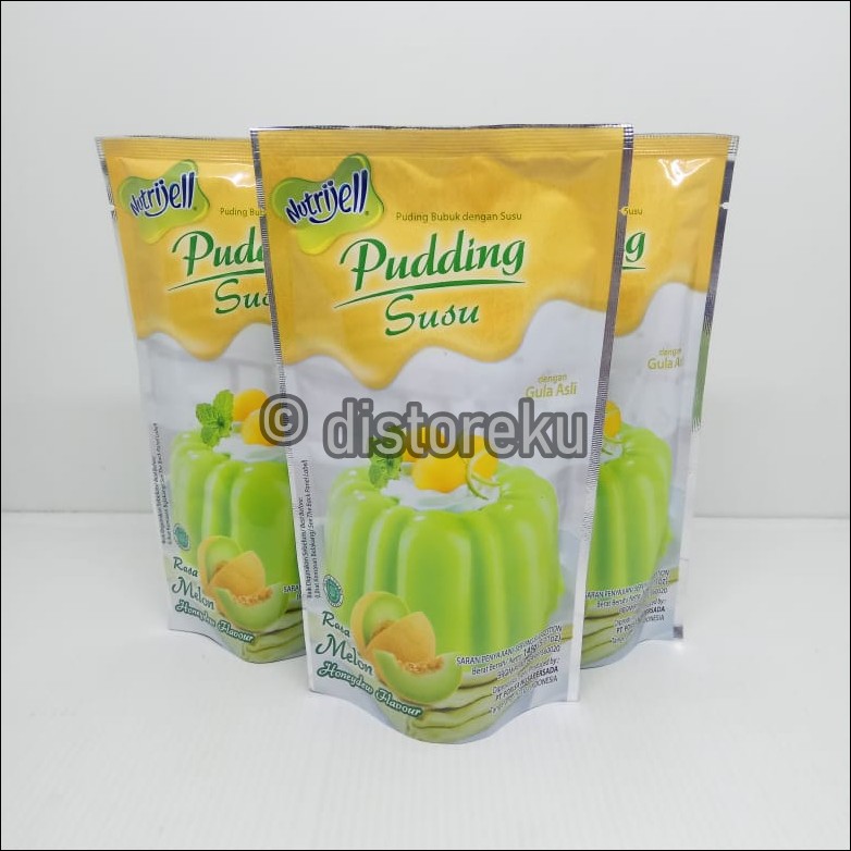 nutrijel puding susu rasa melon flavour 145gr (4.11oz)