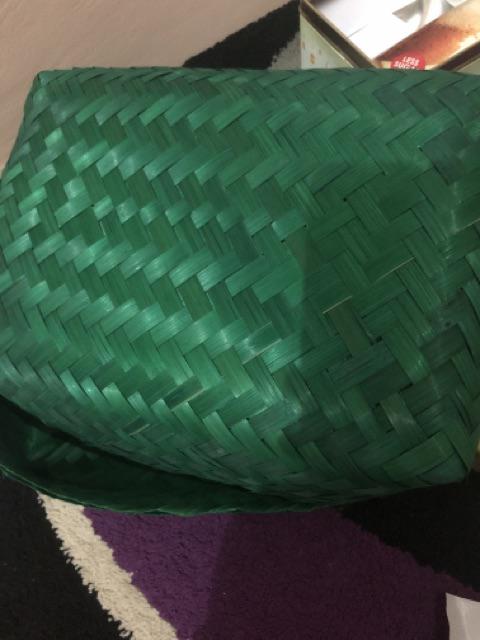Sepasang Besek Warna / Mika Warna 20x30 Besek Bambu Besek Persegi Panjang Besek Murah