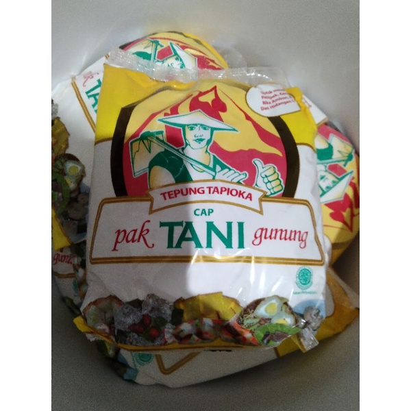 

Tepung Tapioka Cap Pak Tani Gunung 500gr Sagu Tani