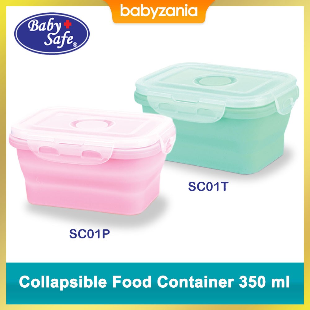 Baby Safe Collapsible Food Container 350ml