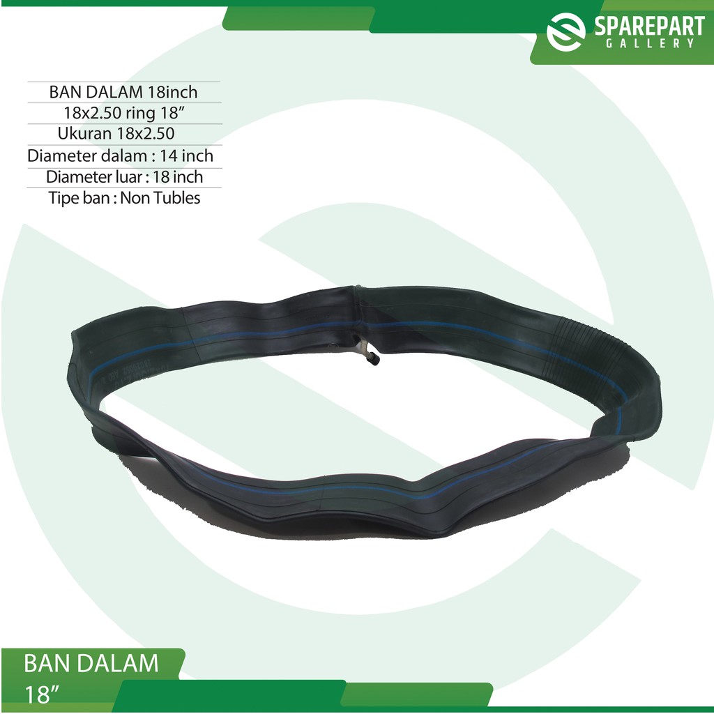 Ban dalam 18&quot; (18x2.50) ring 18inch sepeda dan motor listrik