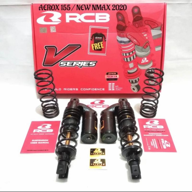 SHOCK TABUNG RCB VS SERIES 305MM AEROX155-NMAX NEW