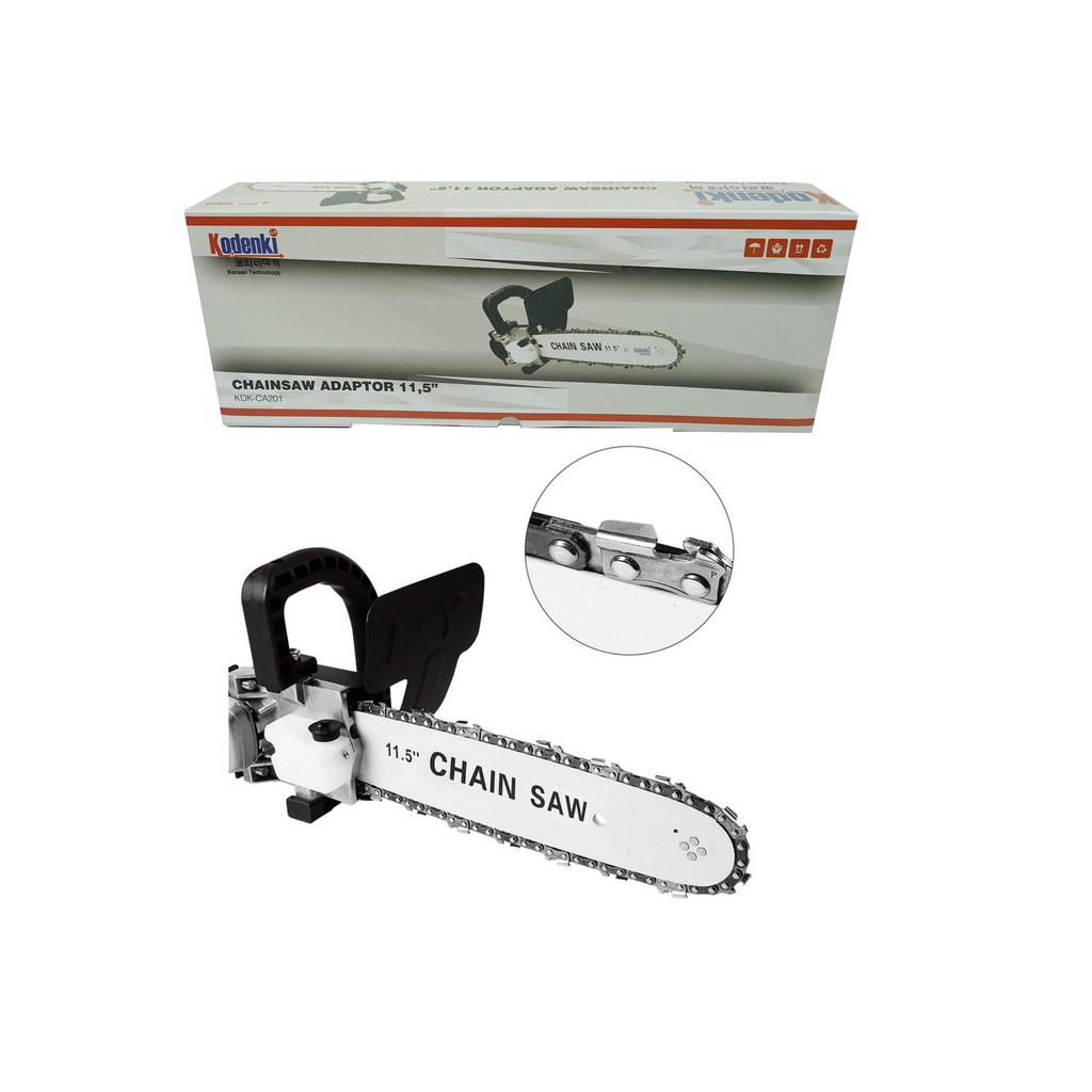 KODENKI CCA201 Mini Chainsaw 11.5 Inch Chain Saw Gerinda Gergaji Kayu