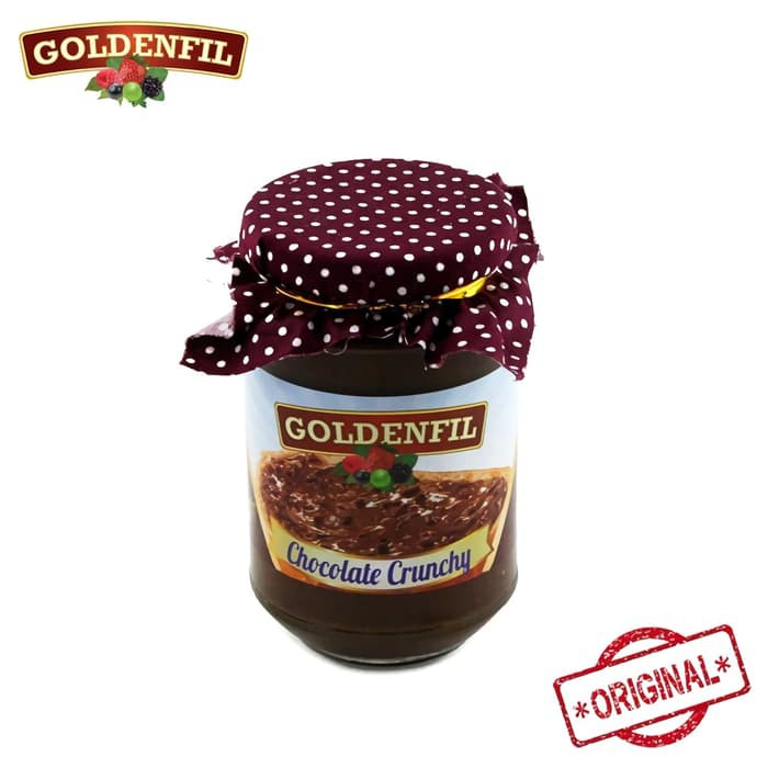 

GOLDENFIL Selai Coklat Krispy XX-PR CHOCOLATE CRUNCHY 350 GR Spread Fi
