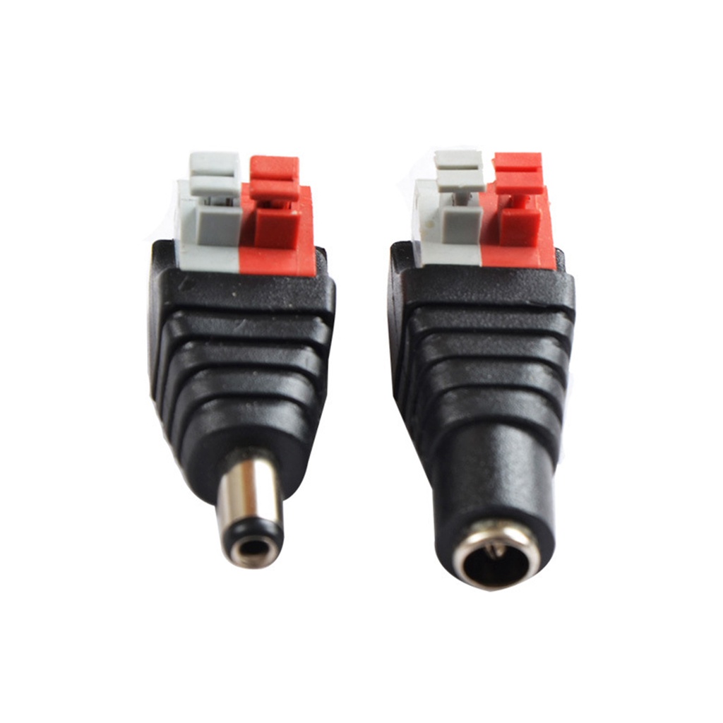 Colokan DC Power Plug Adapter Female dan Male Konektor Buat CCTV 5,5 x 3,1mm