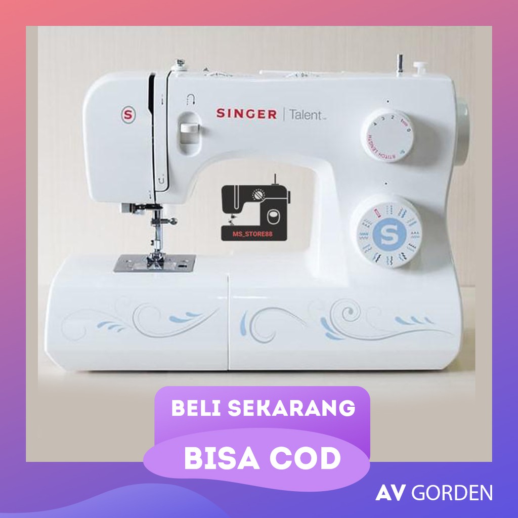 Mesin Jahit Singer 3323 Talent Portable Multifungsi AV93