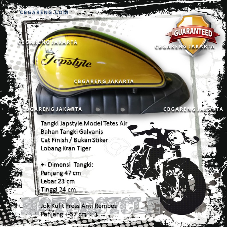 Paket Japstyle Tangki dan Jok Japstyle