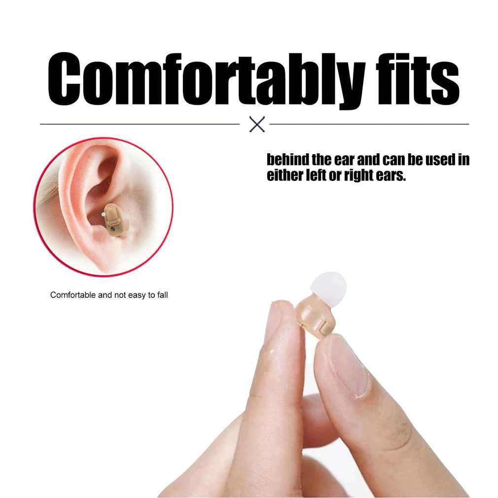 PROMO Alat Bantu Dengar In Ear Hearing Aid - JZ-1088H TJZJY  7RHR9CXX