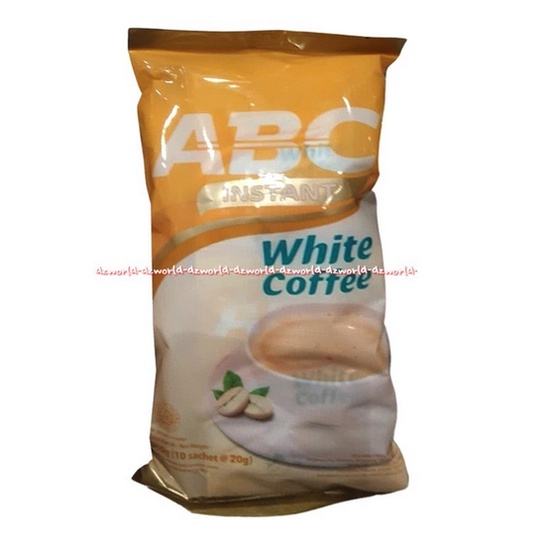 ABC Instan White Coffee Isi 10 Sachet Kopi Instant Kopi Bubuk Instan Kopi Putih White Cofe