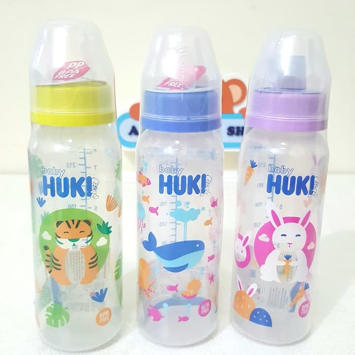 HUKI BOTOL SUSU PP SP ROUND