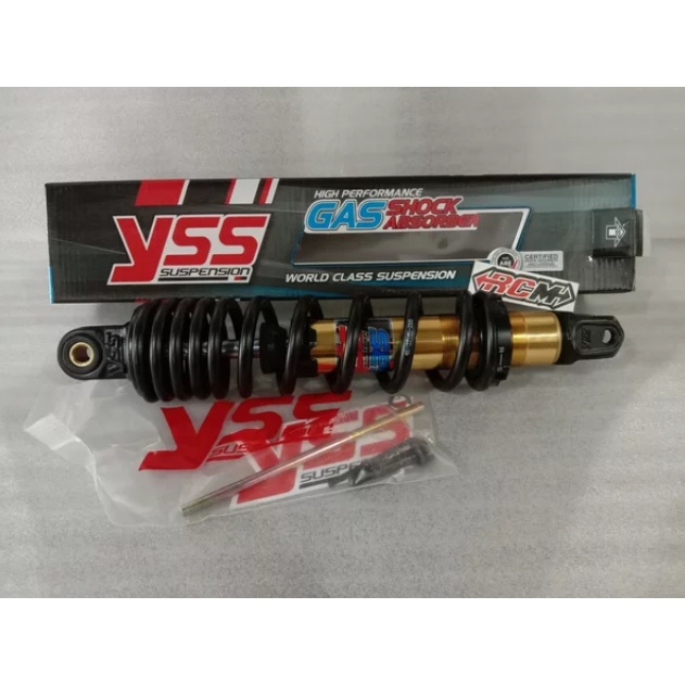 SKOK SHOCK ABSORBER SHOCKBREKER BREKER YSS DTG EVO GOLD BLACK EMAS HITAM UK 310 MM MIO VARIO SCOOPY