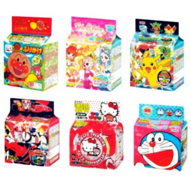 

Furikake Rice Seasoning Mini Sachets isi 20pcs Taburan Nasi Jepang Pokemon