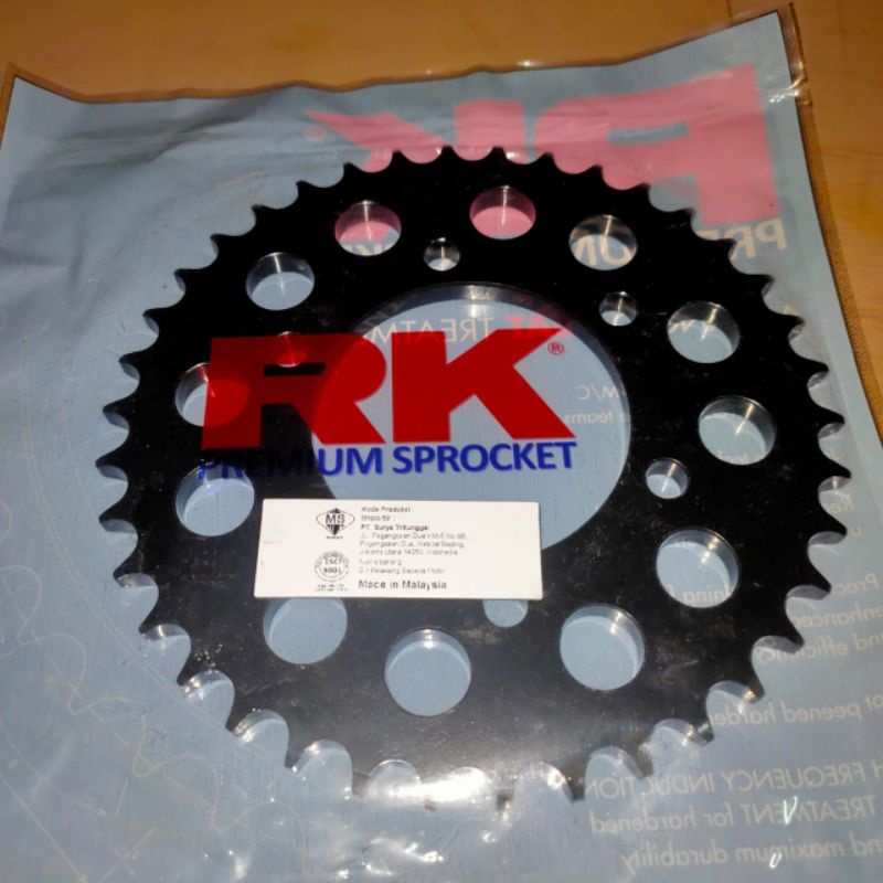 Gear RK TAKASAGO(Belakang) 428 : VIXION, BYSON, R15V1/V2, SCORPIO, XABRE, MX-KING, size 43T-47T