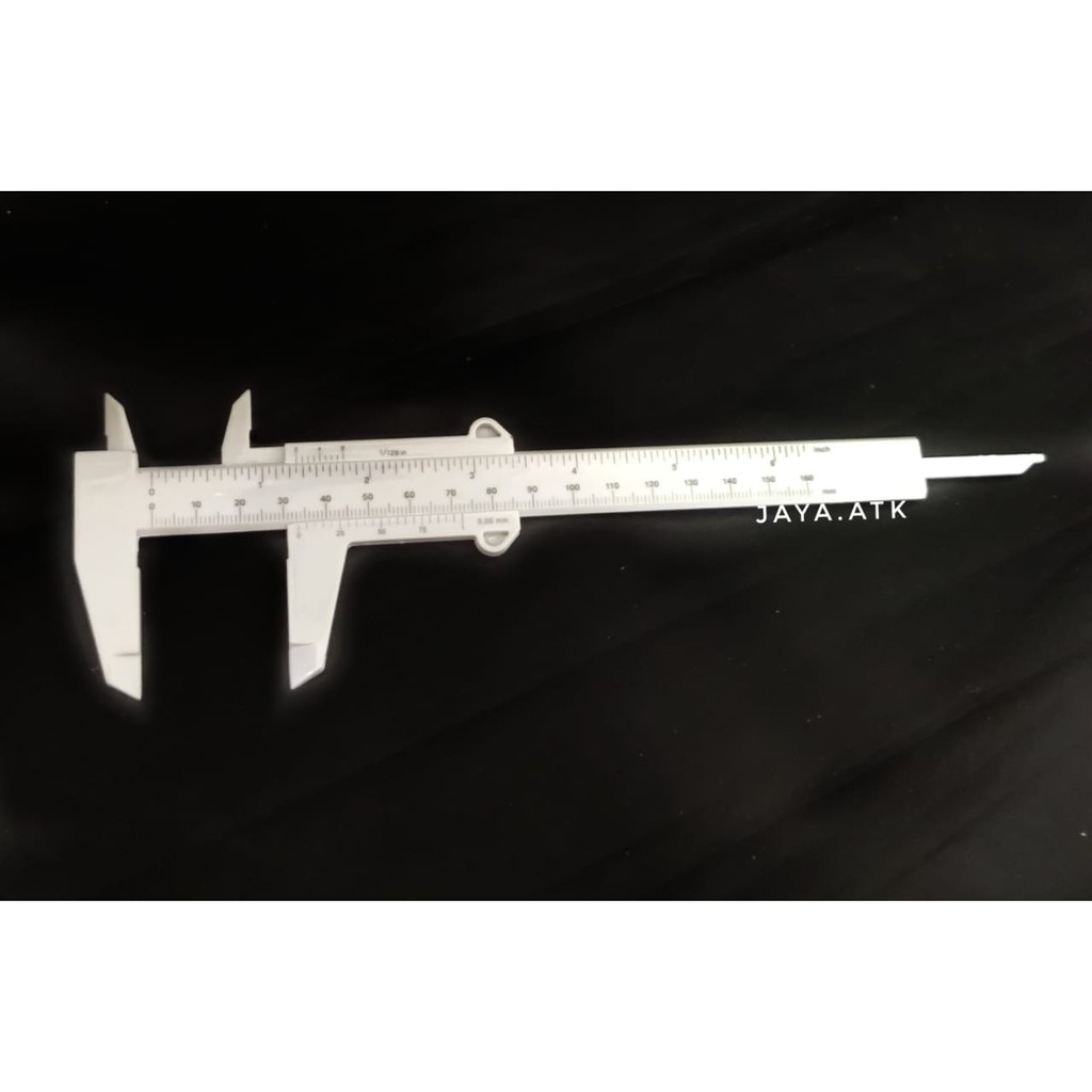 JANGKA SORONG PLASTIK 160 MM VERNIER CALIPER MISTAR ALAT UKUR SORONG GUNINDO