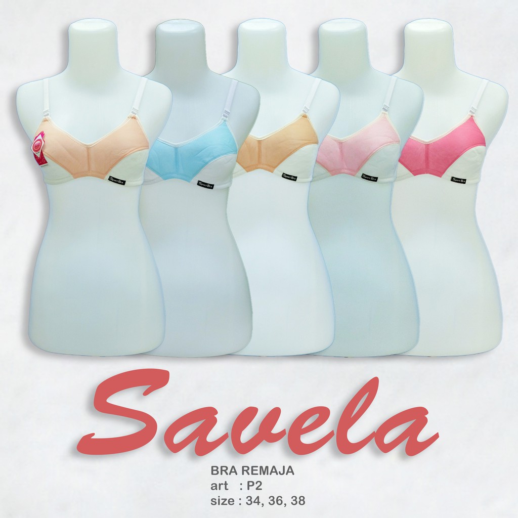SAVELA | Sport Bra / BH Sport / BUSA TIPIS TANPA KAWAT/ art SVL P2