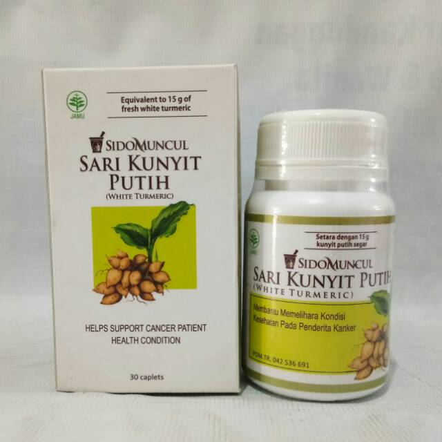 Kapsul Sari Kunyit Putih Sidomuncul