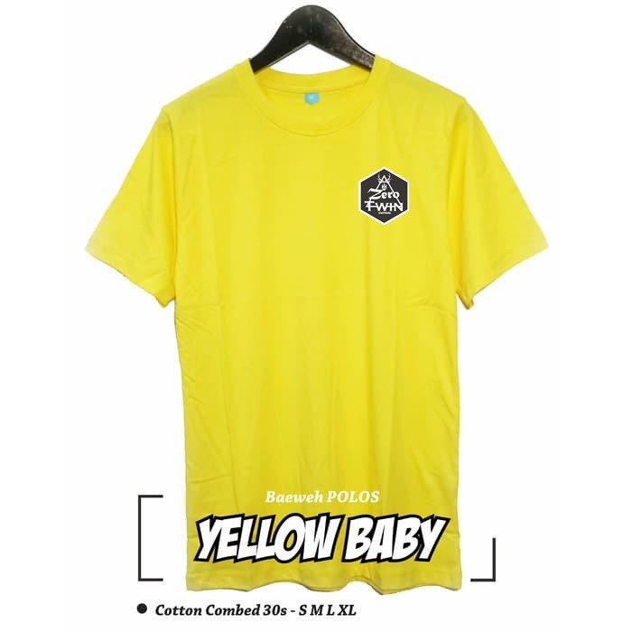 KAOS BIG KUNING SIZE 2XL 3XL 4XL 5XL ZEROTWIN