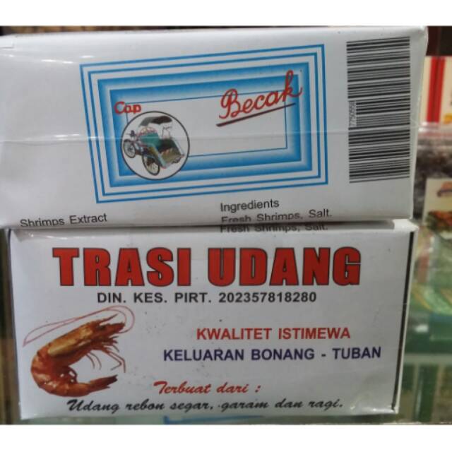

Terasi Udang Mentah "BECAK" -Tuban (4 pcs)