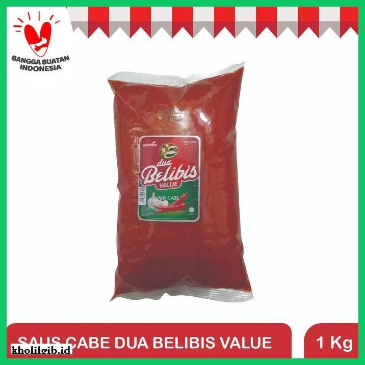 

Aneka-Sambal- Dua Belibis Value Saos Cabe (1Kg) -Pedeeeeeezzzzzzz.