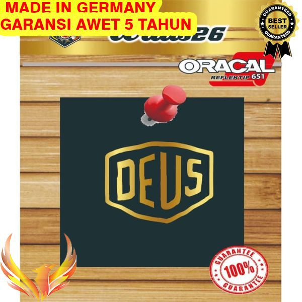 

TERMURAH Sticker Deus Cutting Stiker 06 Phoenix Star