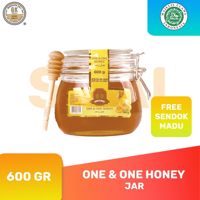 

nh201dd Madu Honey One And One Madu 600 Gr Free Sendok Madu Ds201Fs