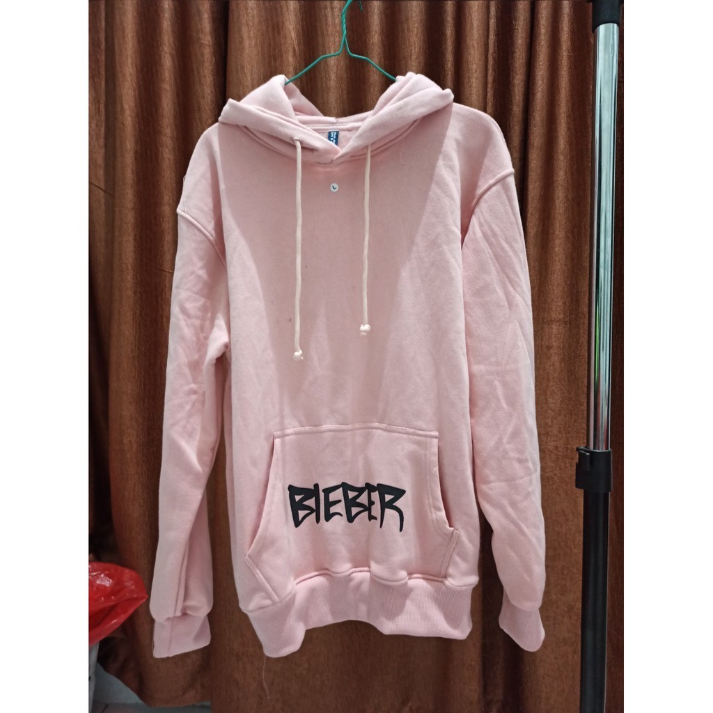 HOODIE H&M HNM JUSTIN BIEBER DUCK CHANGES CHEST PRINTED