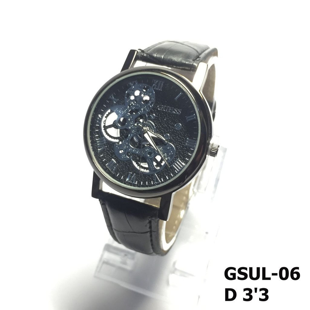 Jam Tangan Pria Guess Leather Premium - GSUL-06