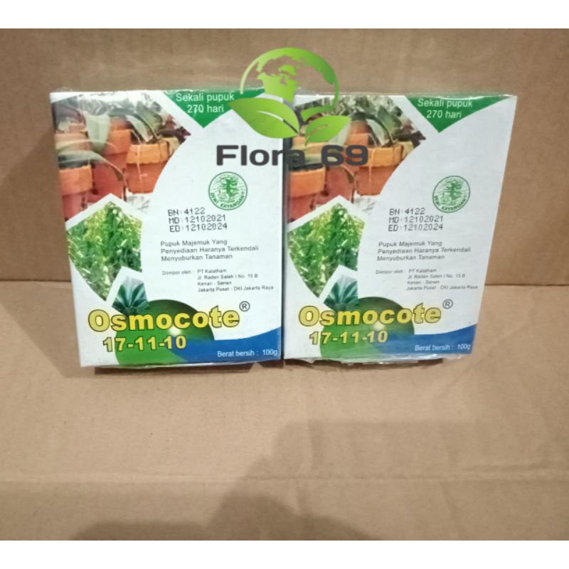 osmocote 17-11-10 dekastar daun untuk aglonema bonsai anggrek bulan murah dendrobium catleya