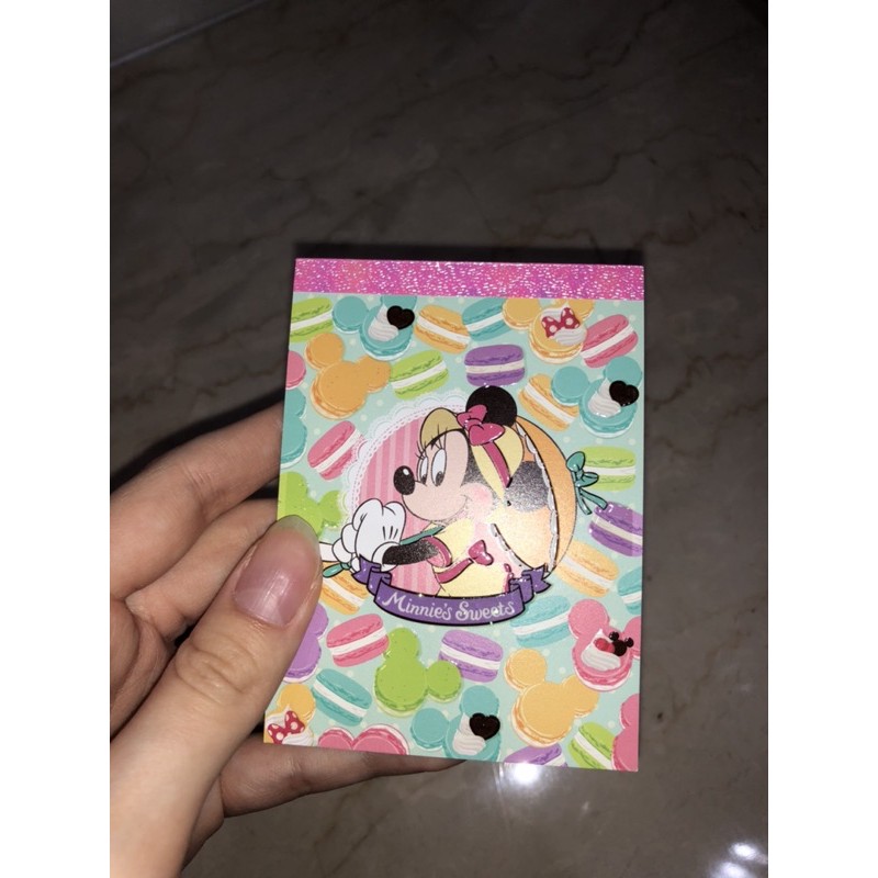 

DISNEY MINNIE MOUSE MEMO NOTEPAD/NOTEBOOK SHINY GLOSSY COVER