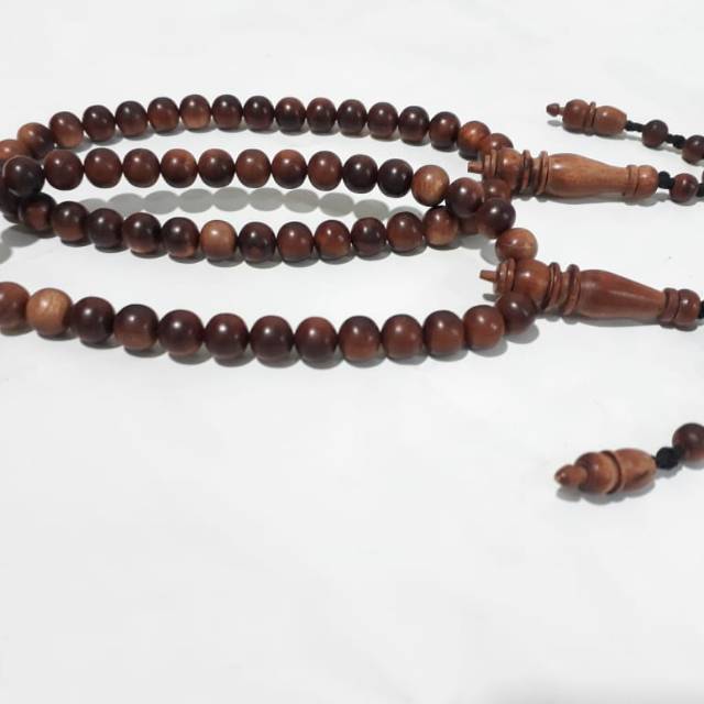 Tasbih kayu galih stigi 33butir 8mm