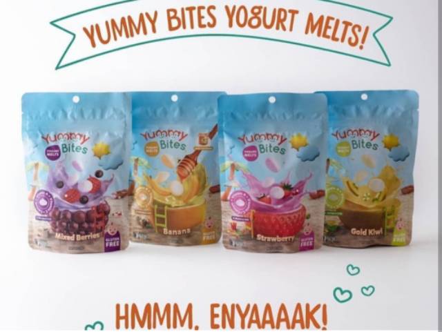 YUMMY BITES YOGURT MELTS - SNACK MPASI BAYI