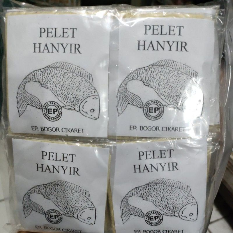 pelet hanyir putih isi 20 pcs asli Bogor