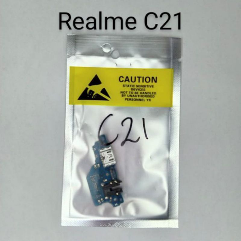 Papan Charger Realme C21 | C 21 PCB UI+Mic Connector Charger Board Konektor Cas Flexible Flexibel Carger Original