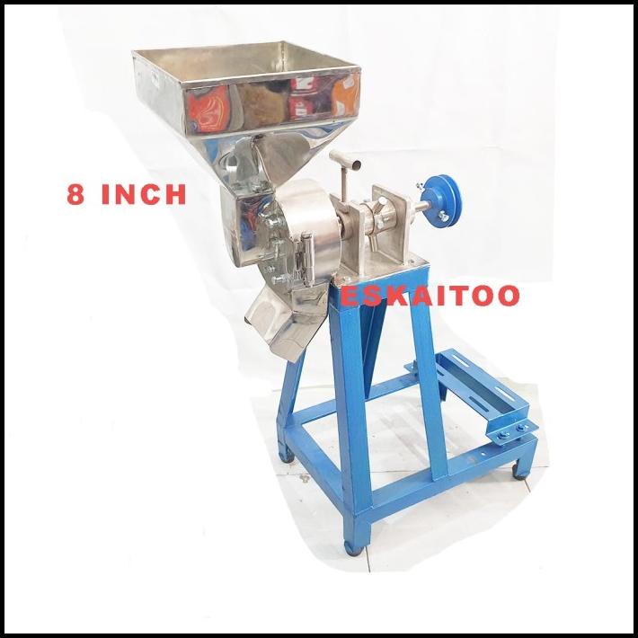 Mesin Penggiling Giling Bumbu Basah 8 Inch Tanpa Mesin Penggerak