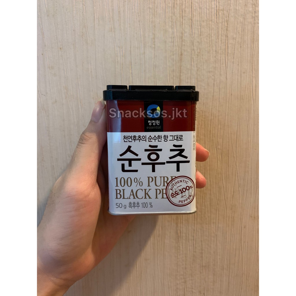 

CHUNG JUNG ONE BLACK PEPPER BLACKPEPPER POWDER - MERICA BUBUK KOREA