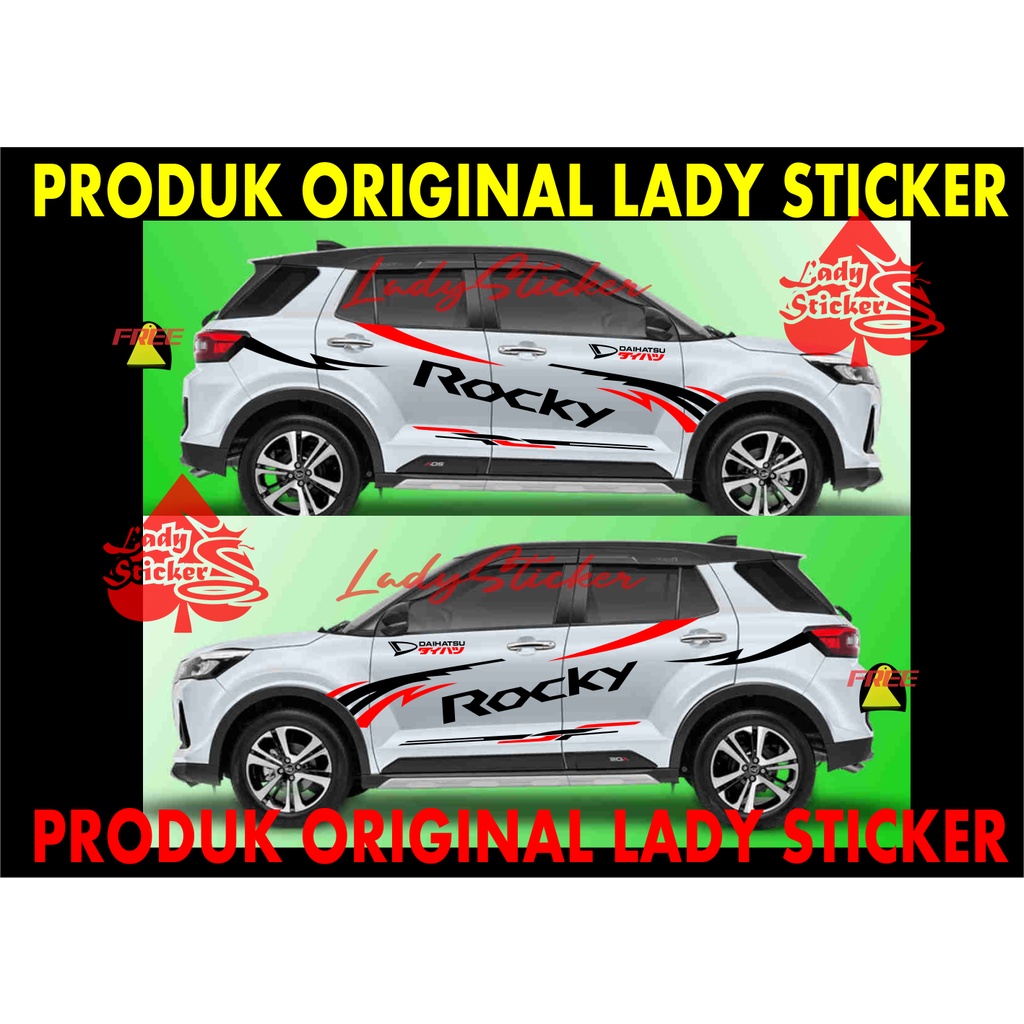 STICKER MOBIL DAIHATSU ROCKY STICKER LIST BODY MOBIL DAIHATSU ROCKY TERLARIS
