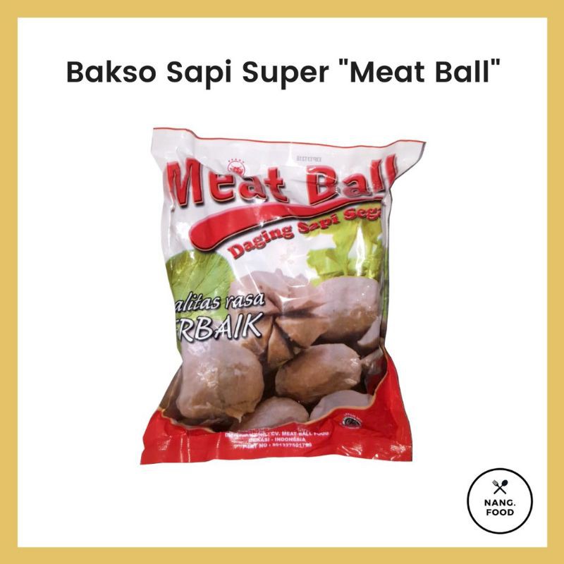 

BAKSO SAPI MEAT BALL ISI 50 PCS BAKSO URAT - TERLARISSS